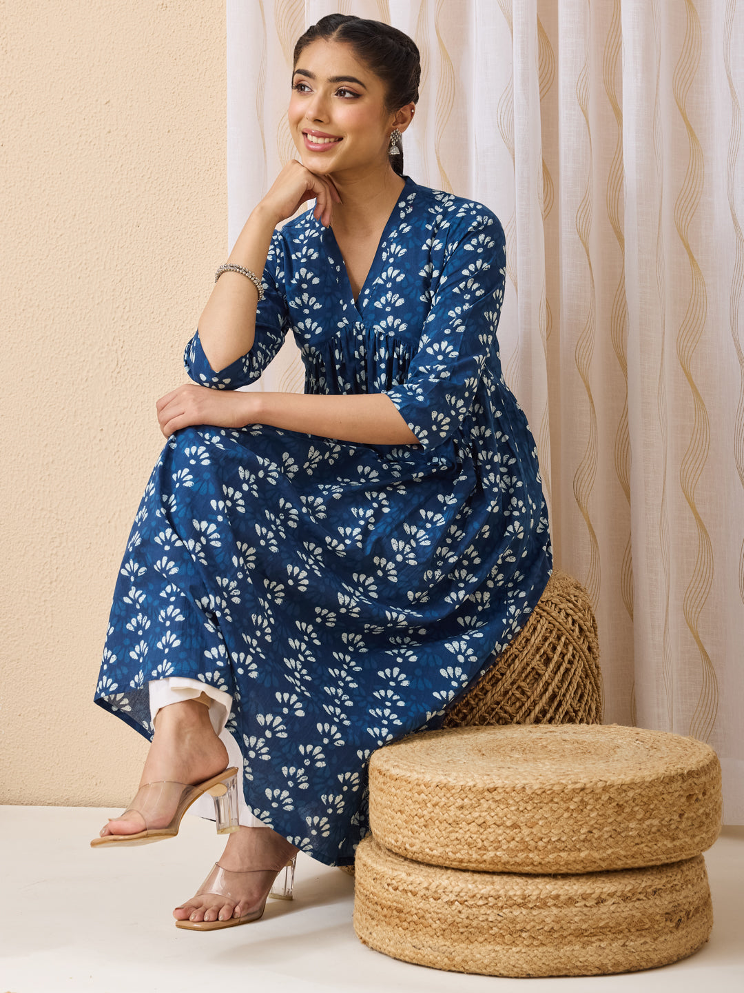 Blue Kurta