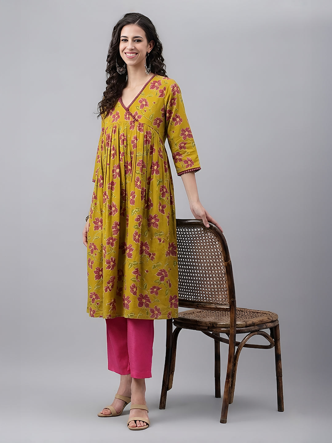 Yellow Kurta