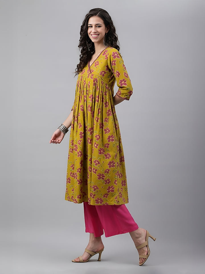 Yellow Kurta