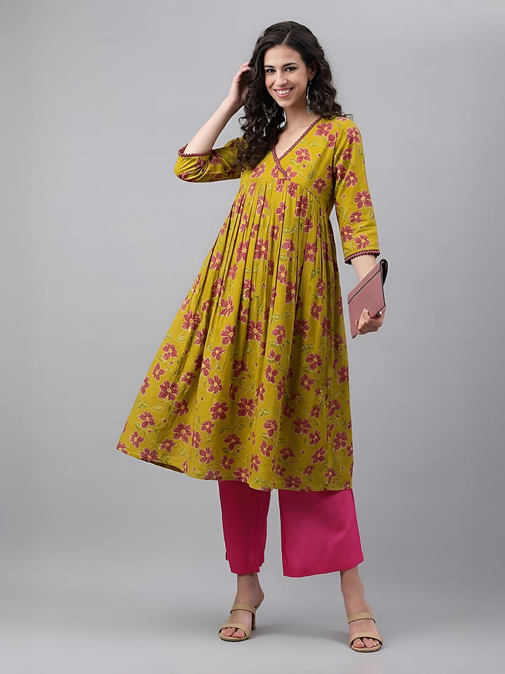 Yellow Kurta