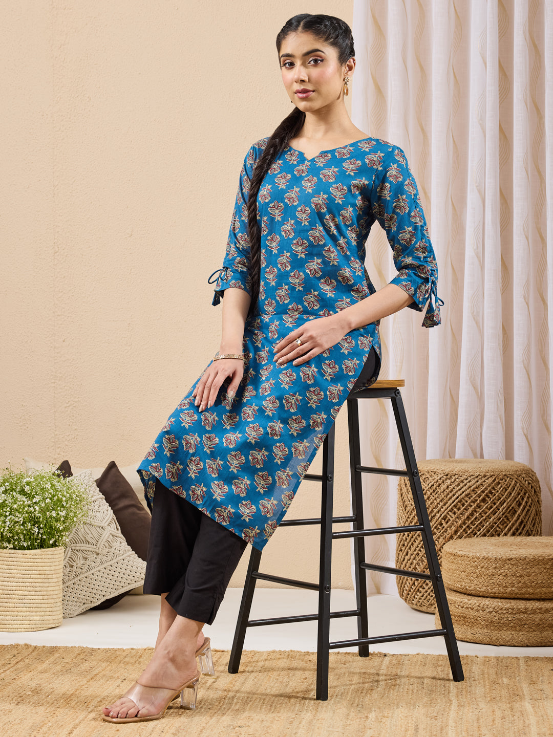Blue Kurta