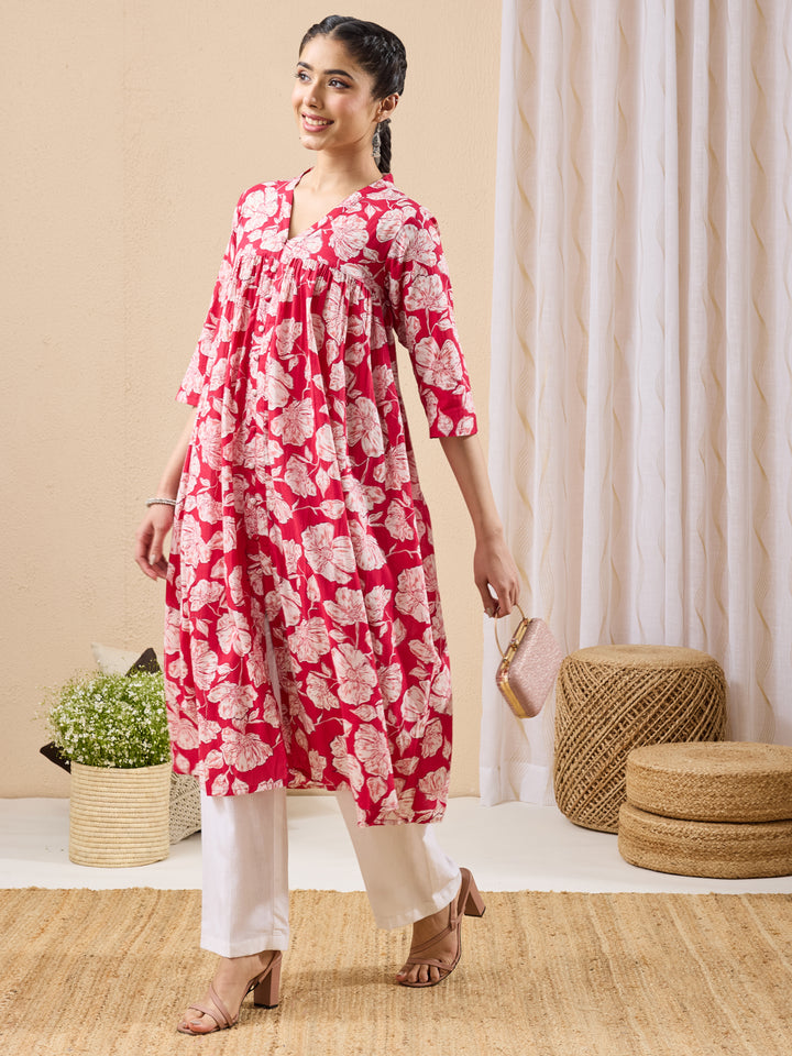 Pink Kurta