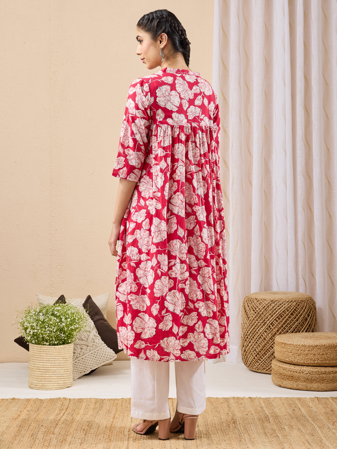 Pink Kurta