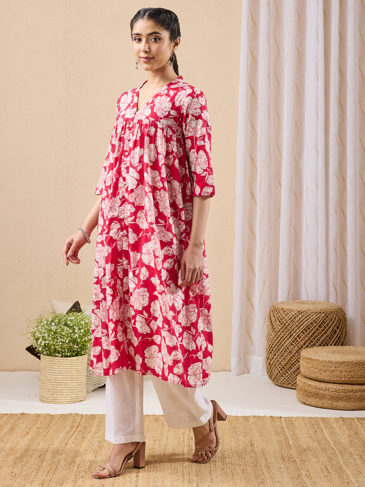 Pink Kurta