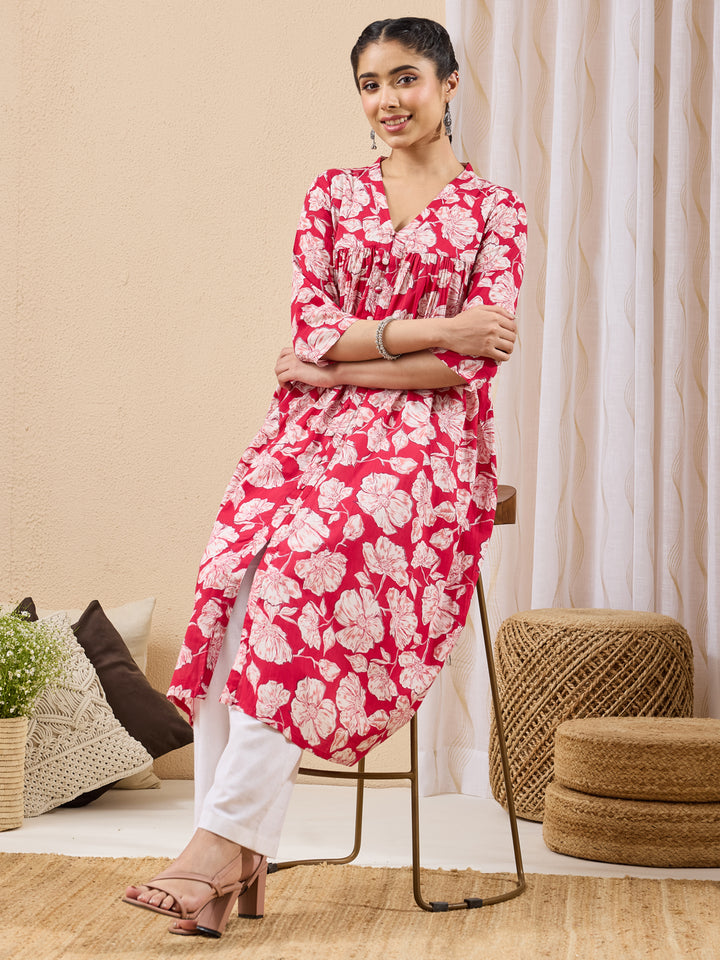 Pink Kurta