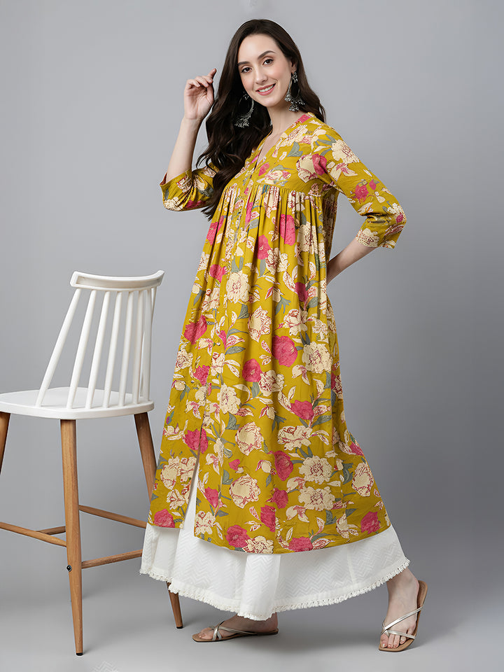 Yellow Kurta