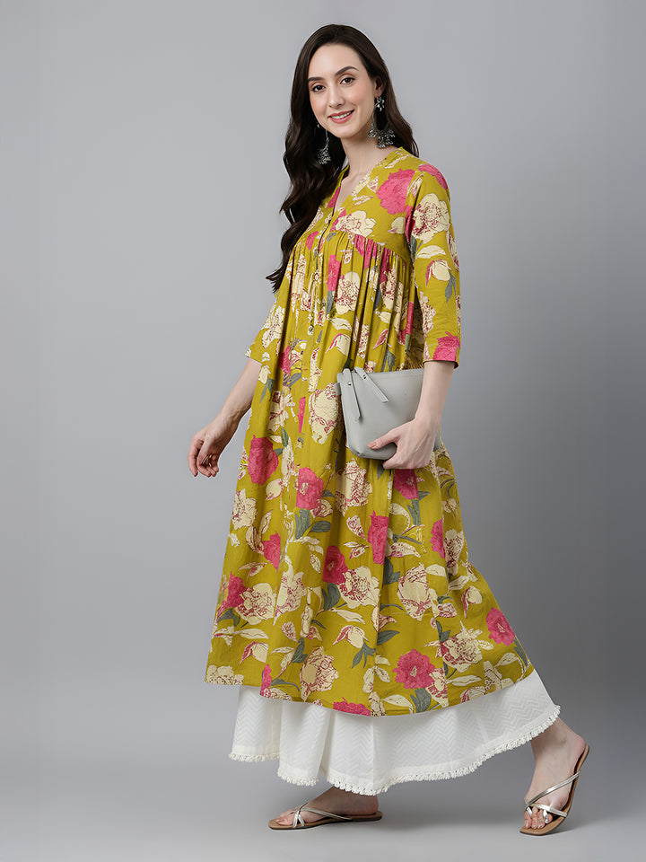 Yellow Kurta