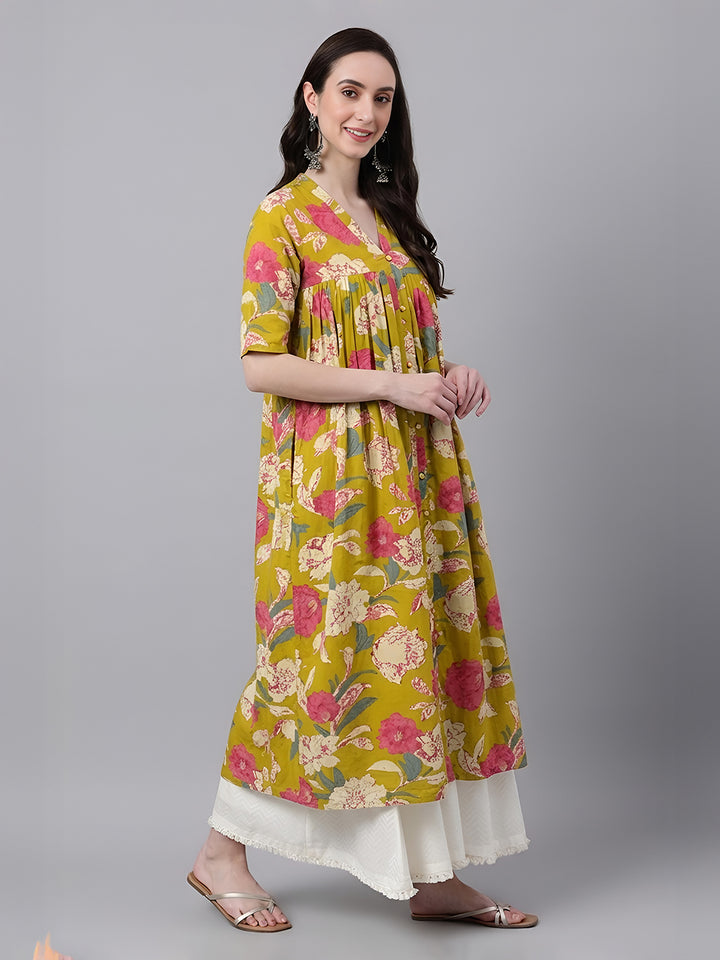 Yellow Kurta