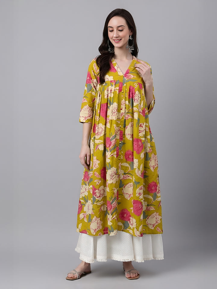 Yellow Kurta