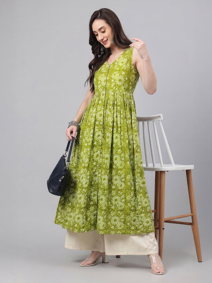 Green Kurta
