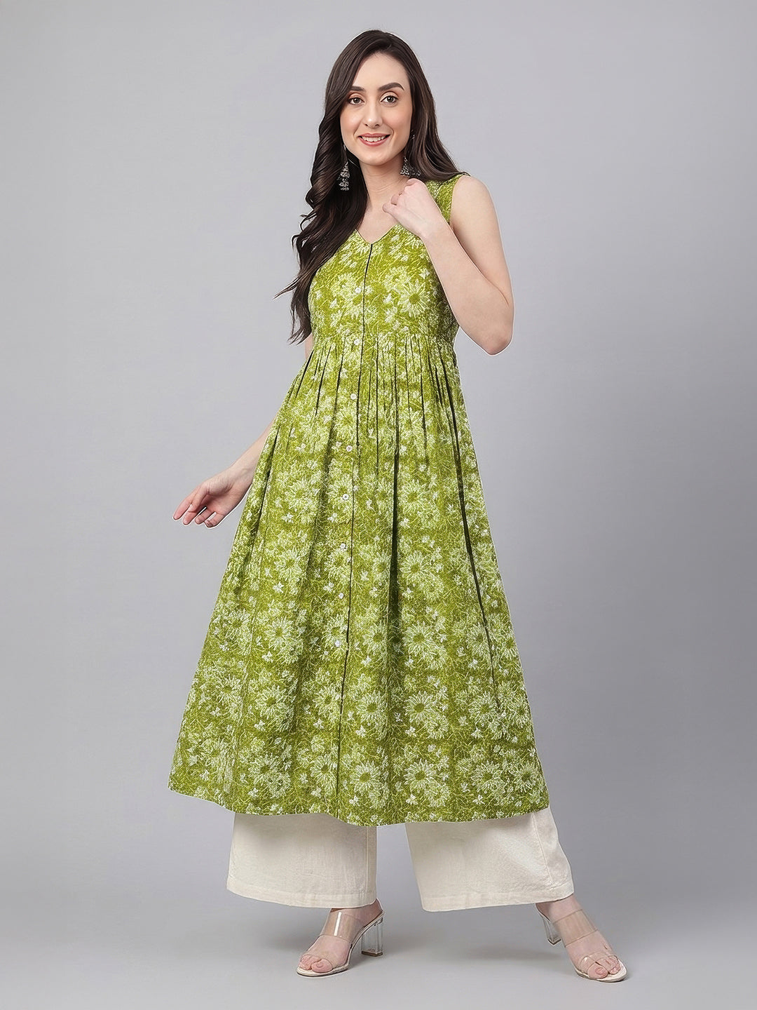 Green Kurta