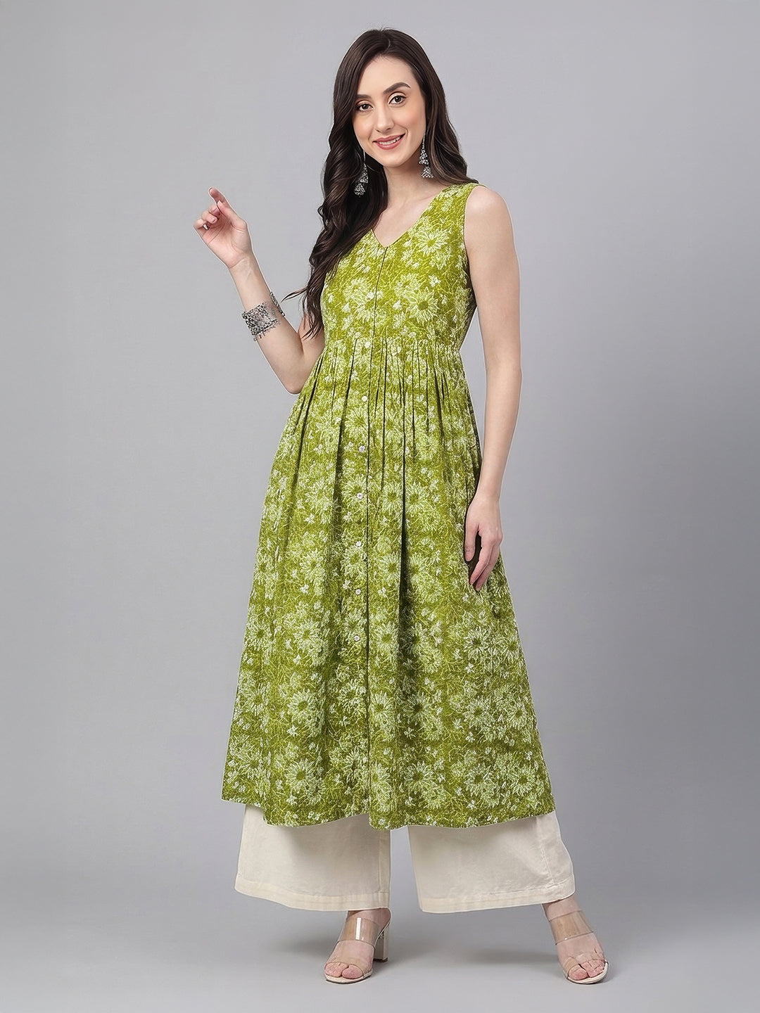 Green Kurta