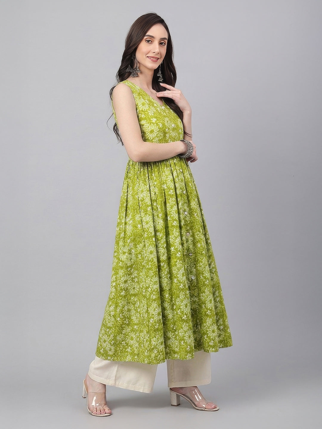 Green Kurta