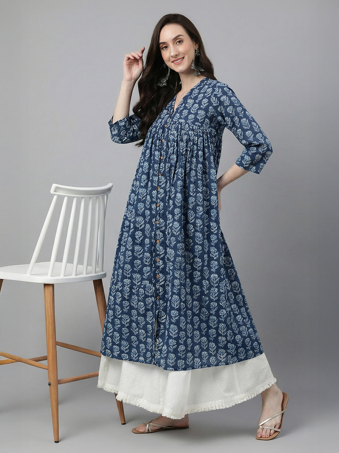 Blue Kurta