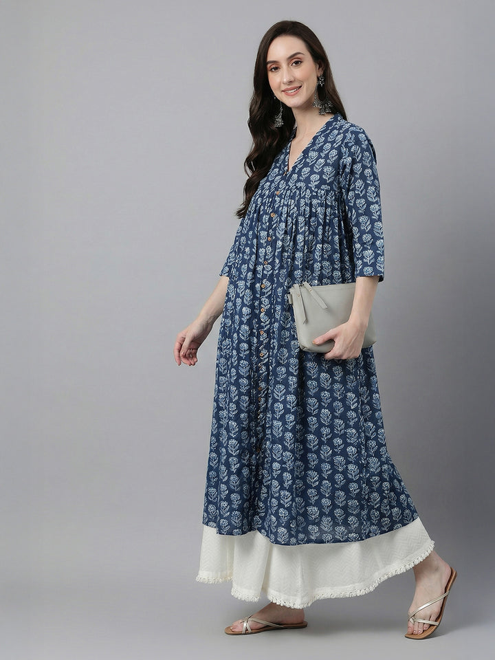 Blue Kurta
