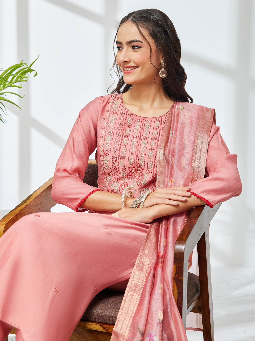 Blue 3-Piece Kurta Set