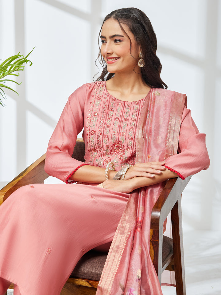Blue 3-Piece Kurta Set