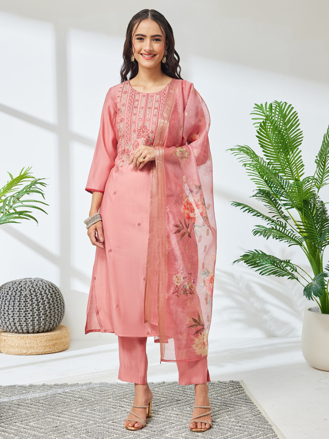 Blue 3-Piece Kurta Set