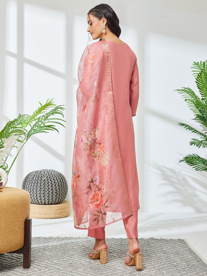 Blue 3-Piece Kurta Set