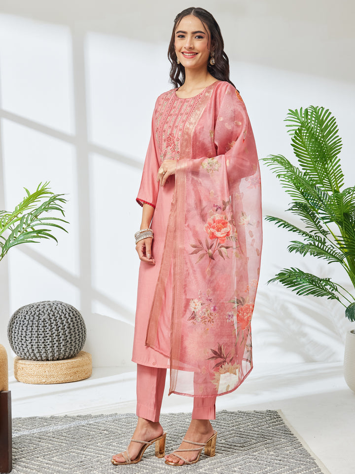 Blue 3-Piece Kurta Set