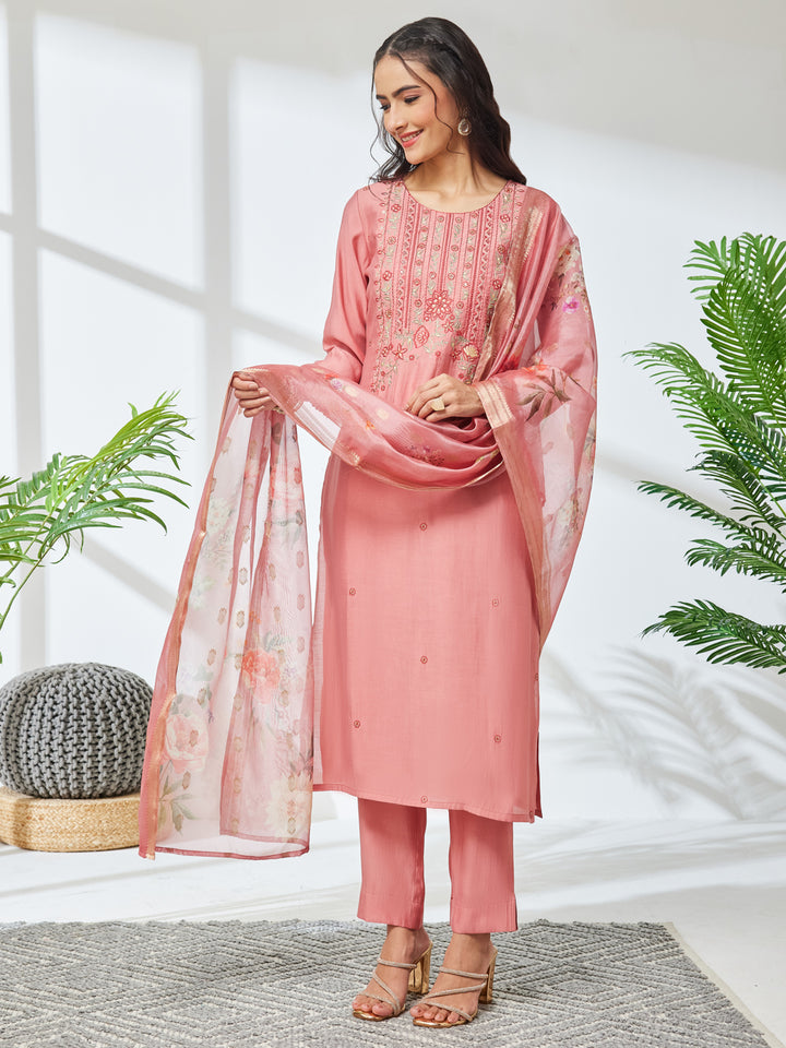 Blue 3-Piece Kurta Set