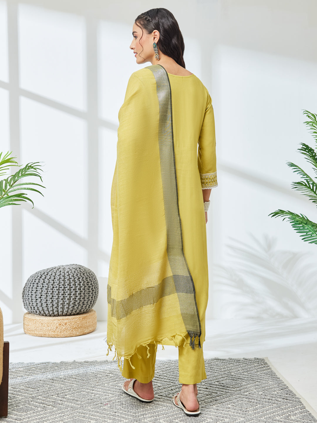 Green 3-Piece Kurta Set