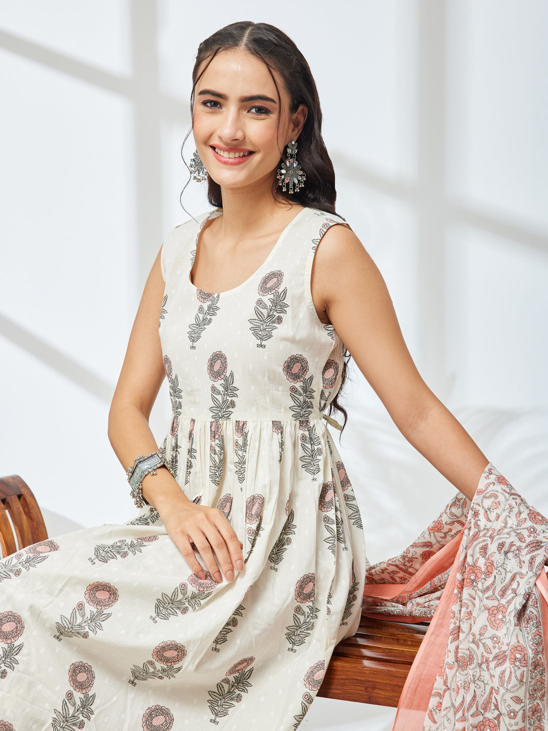 White 3-Piece Kurta Set