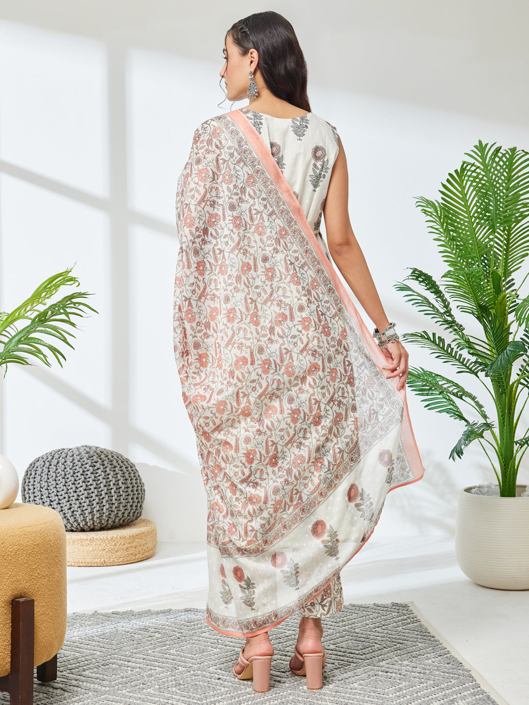 White 3-Piece Kurta Set