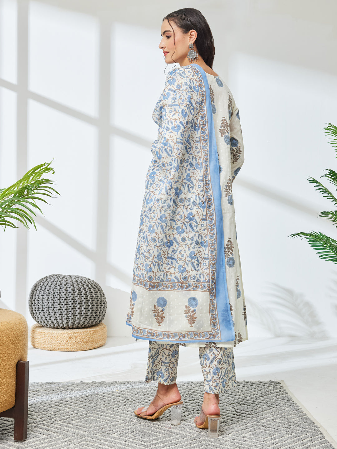 White 3-Piece Kurta Set