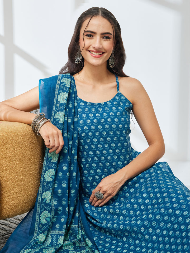 Green 3-Piece Kurta Set