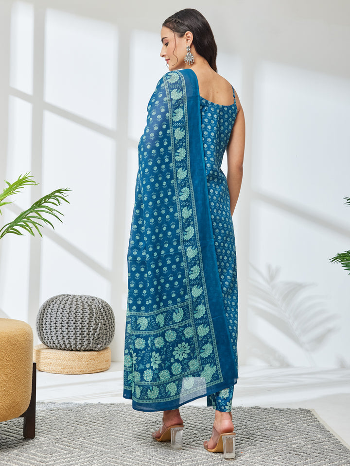 Green 3-Piece Kurta Set