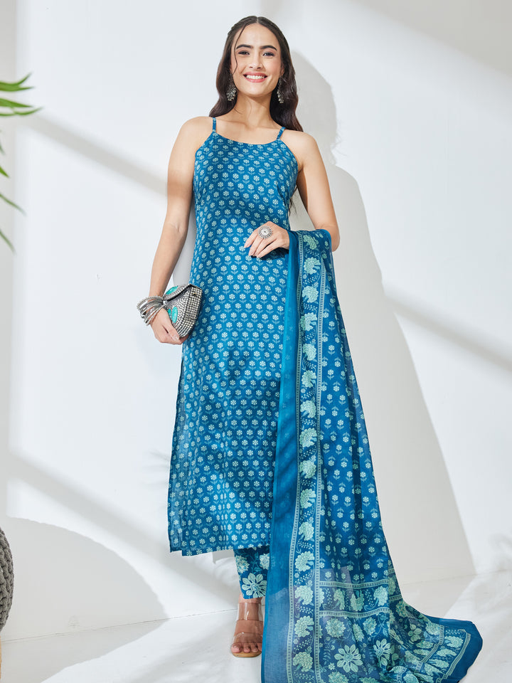 Green 3-Piece Kurta Set