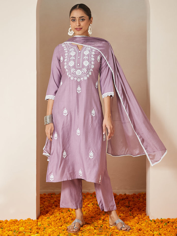Lavender-Pvgs-Straight-Embroidered-3-Piece-Kurta-Set