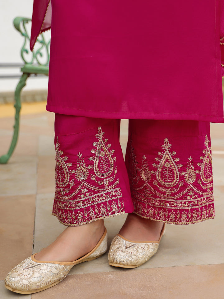 Pink-Pv-Chanderi-Straight-Embroidered-3-Piece-Kurta-Set