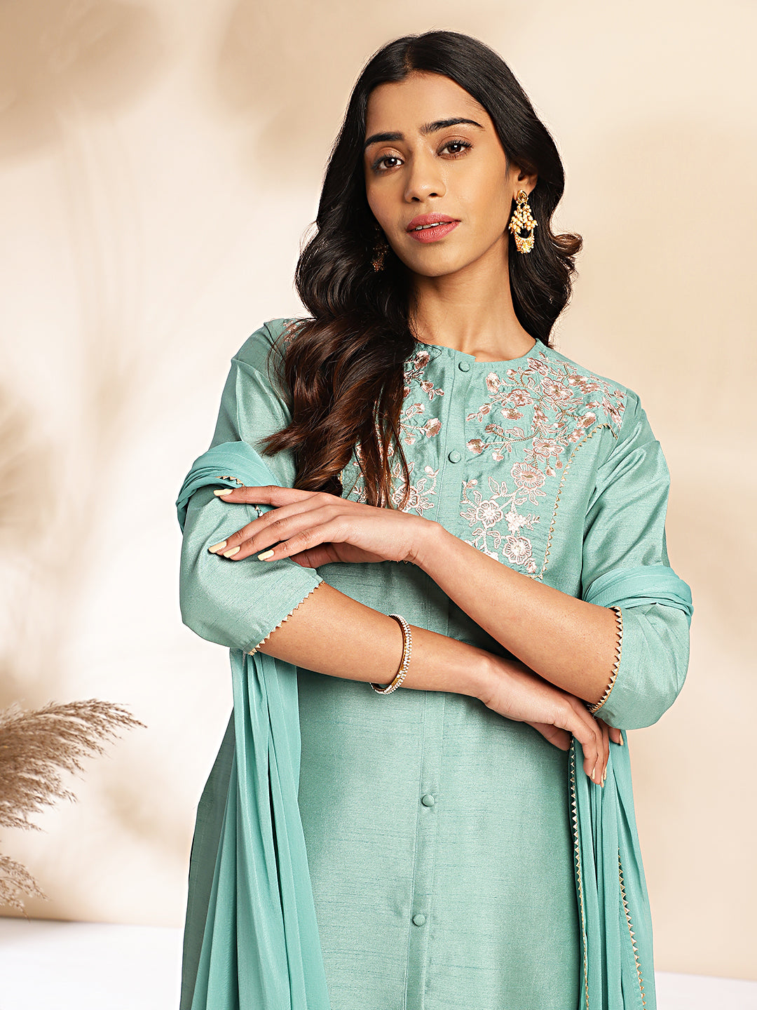 Sage-Green-Crepe-Silk-Embroidery-3-Kurta-Set