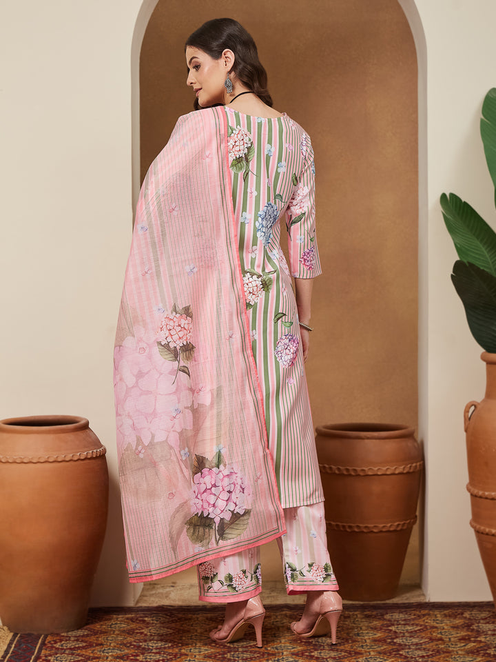 Baby-Pink-Cotton-Blend-Straight-Floral-Printed-3-Piece-Anarkali-Set