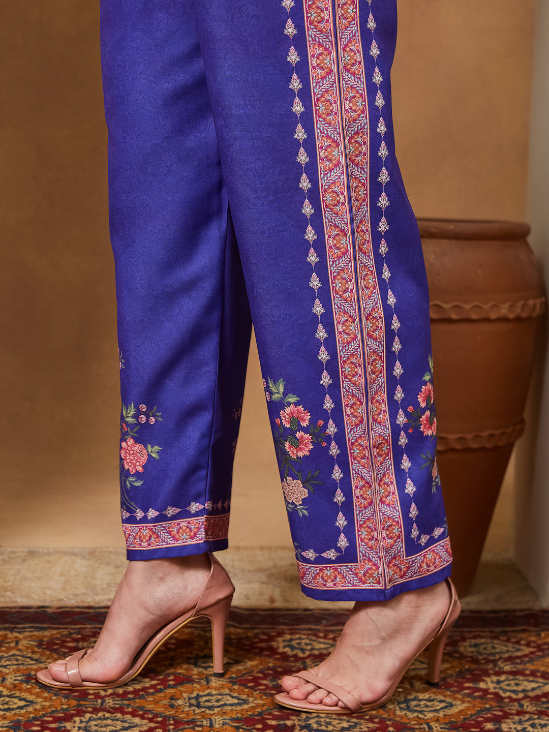 Purple-Cotton-Blend-Straight-3-Piece-Anarkali-Set