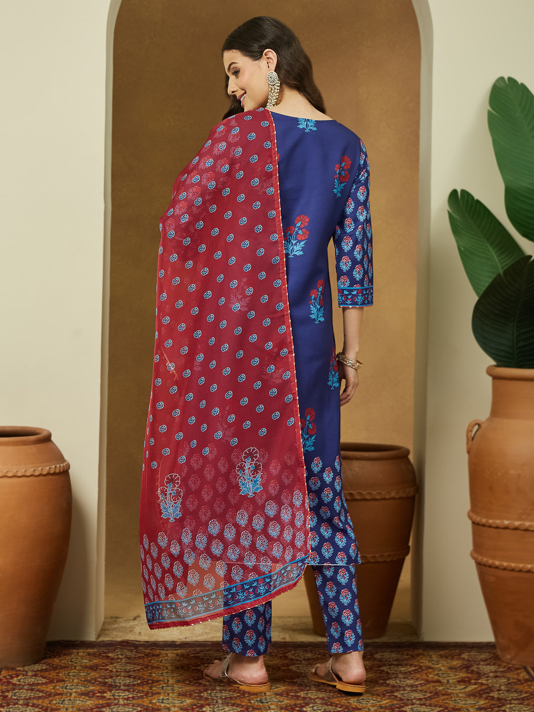 Purple 3-Piece Kurta Set
