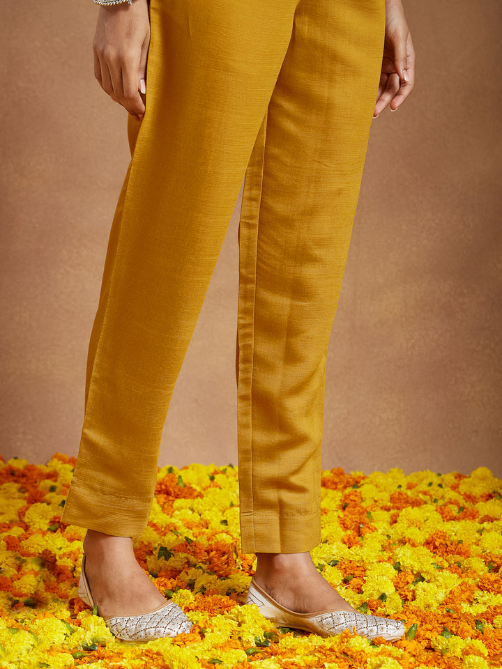 Mustard-Georgette-Straight-Embroidered-3-Piece-Kurta-Set