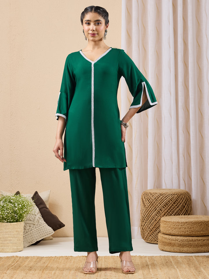 Green Co-Ord Set