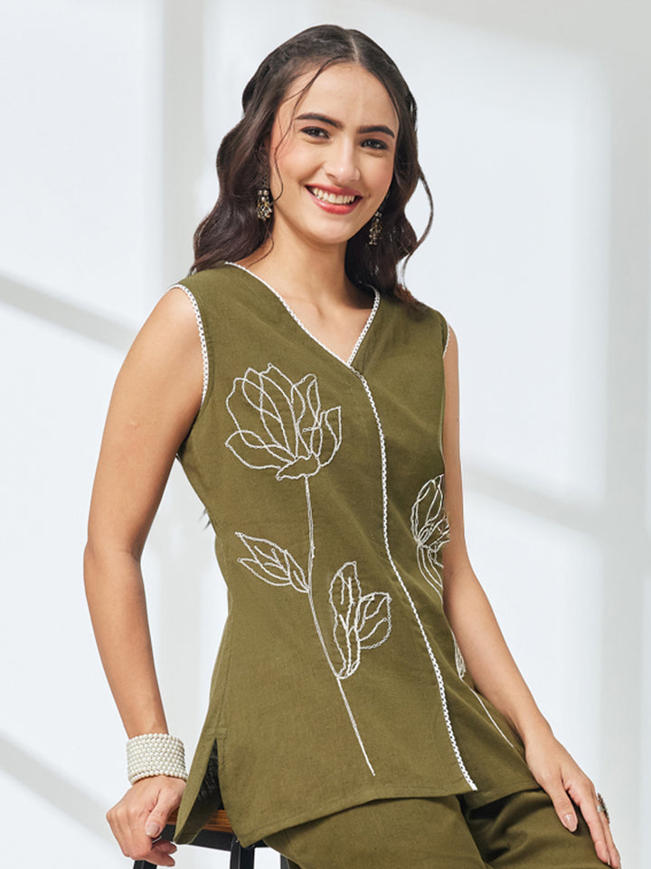Green Co-Ord Set