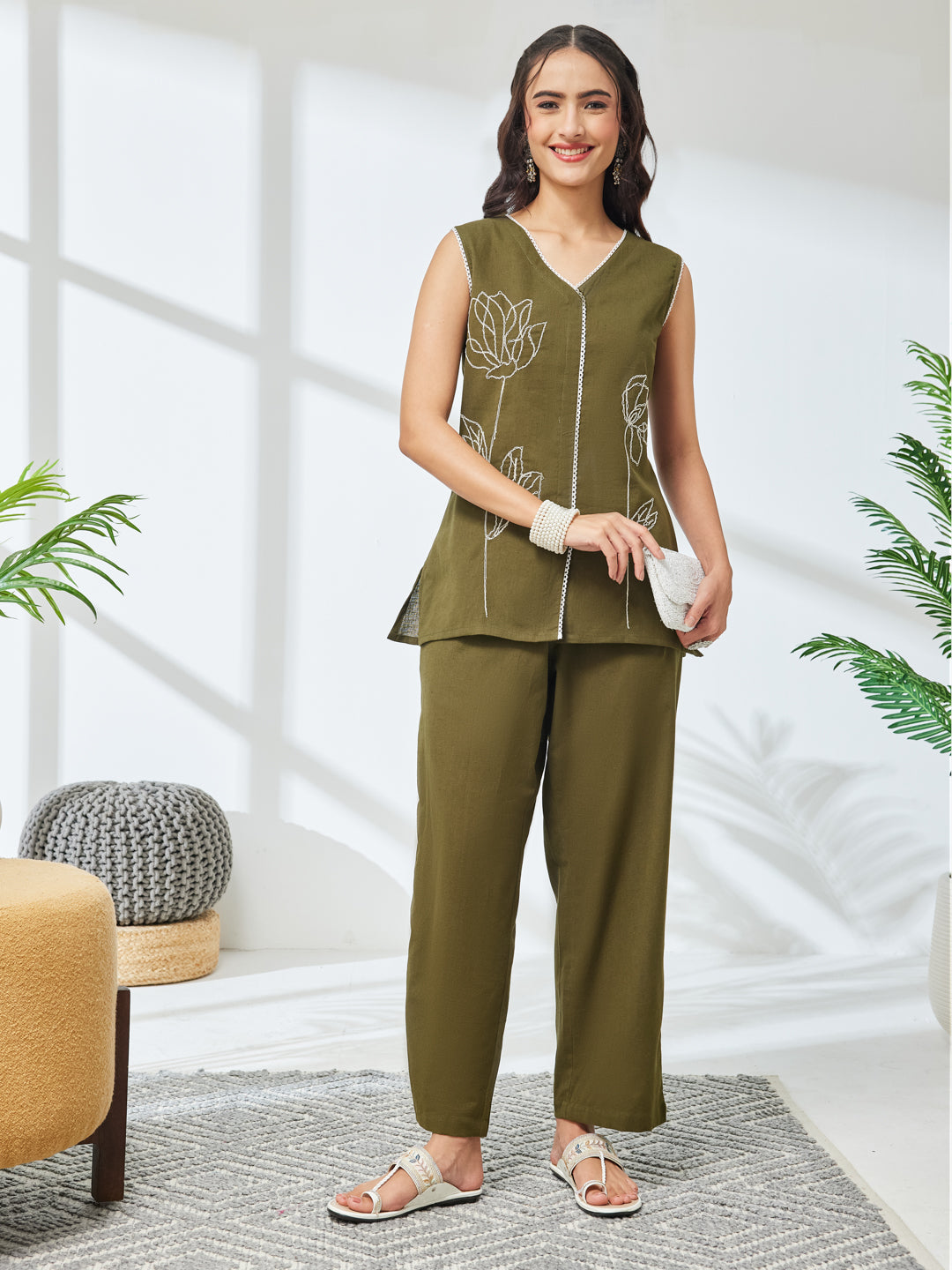 Green Co-Ord Set