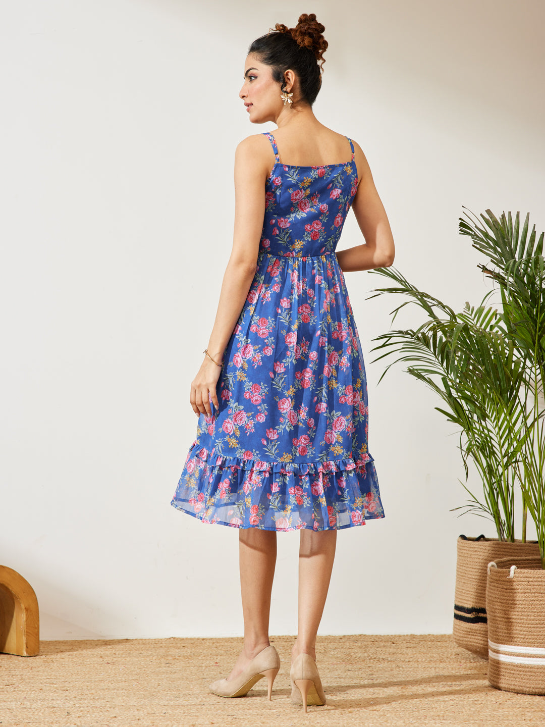 Blue Midi Dress