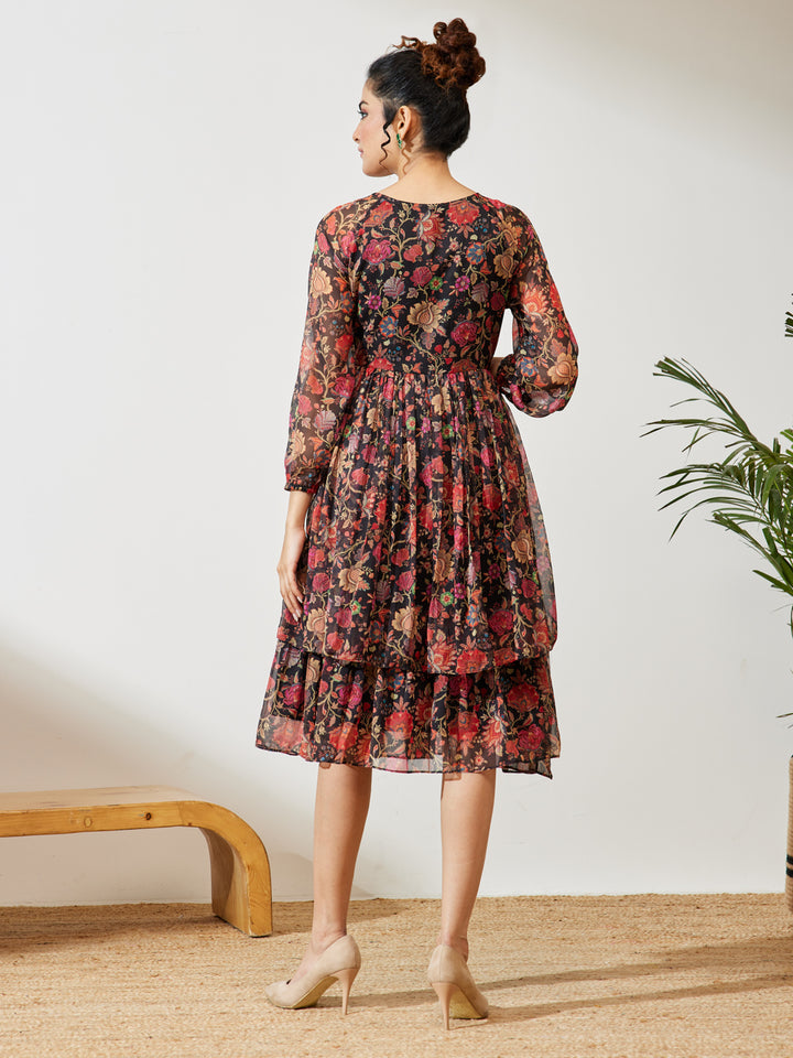 Black Midi Dress