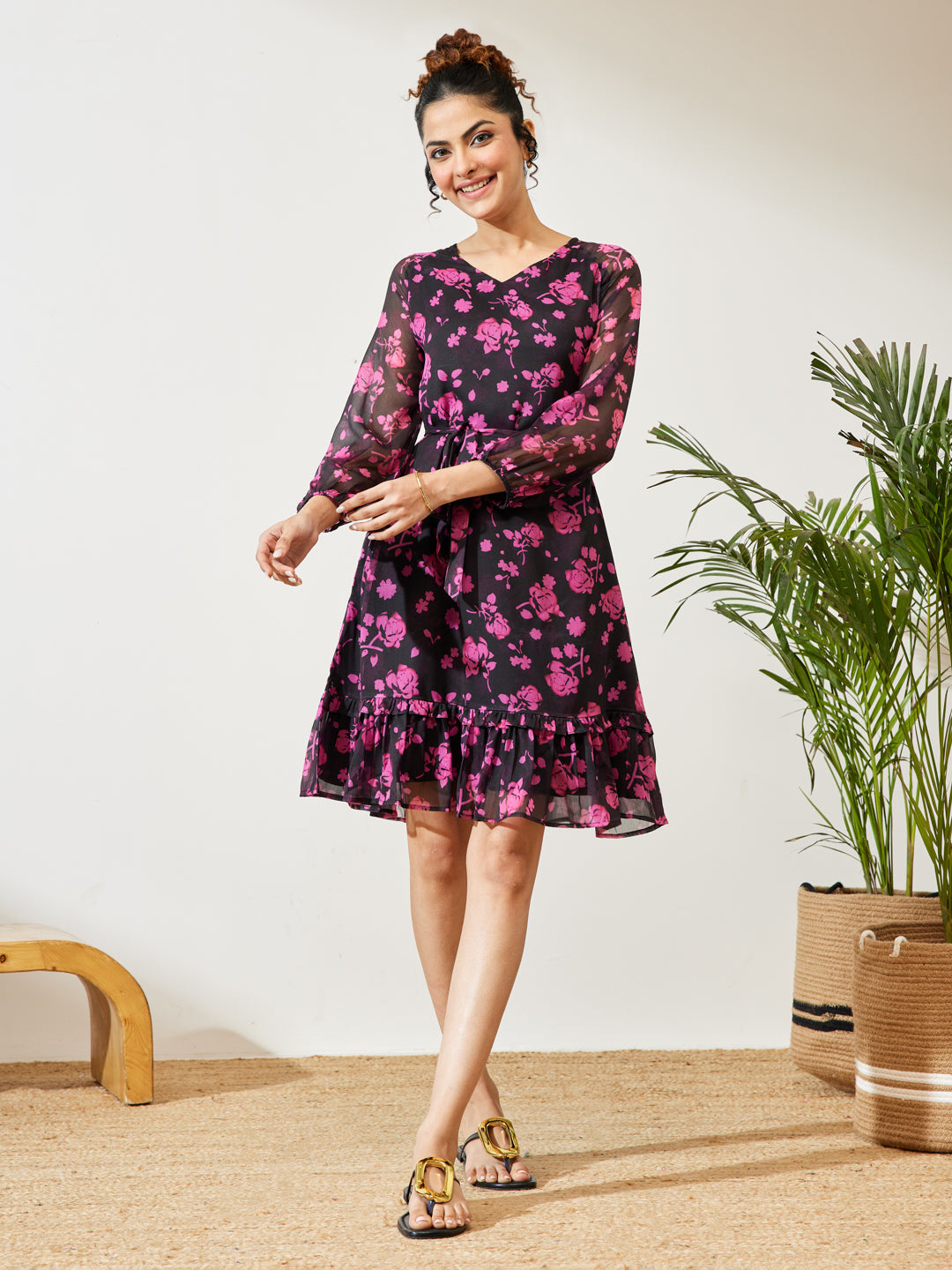 Black Midi Dress