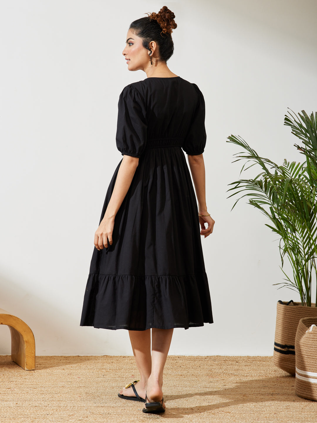 Black Midi Dress
