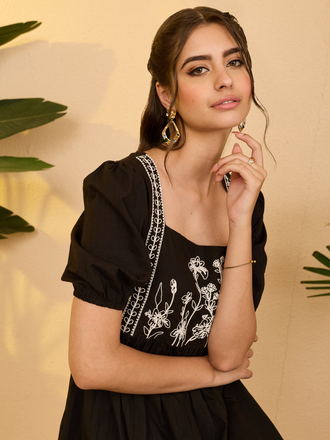 Black Midi Dress
