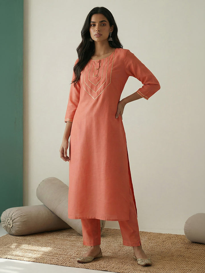 Pink Kurta