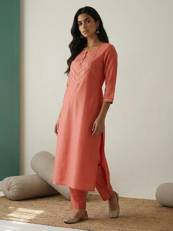 Pink Kurta