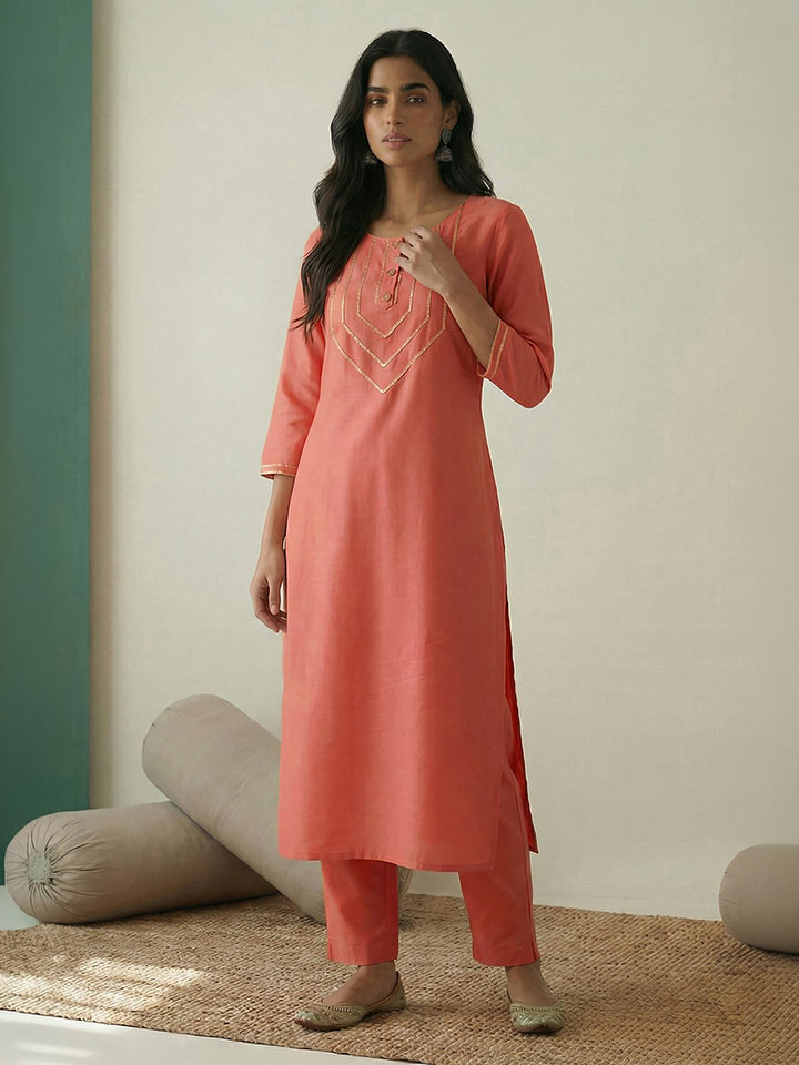 Pink Kurta